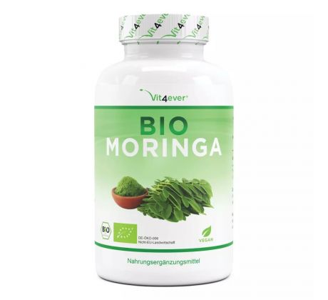 Moringa BIO 600 mg 300 kapsúl EXTRA SILA