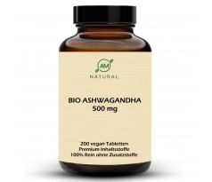 Ashwagandha BIO 500 mg 200 tabliet