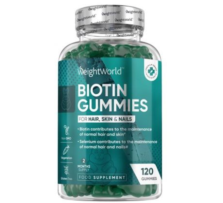 Biotin komplex 120 želé cukríkov